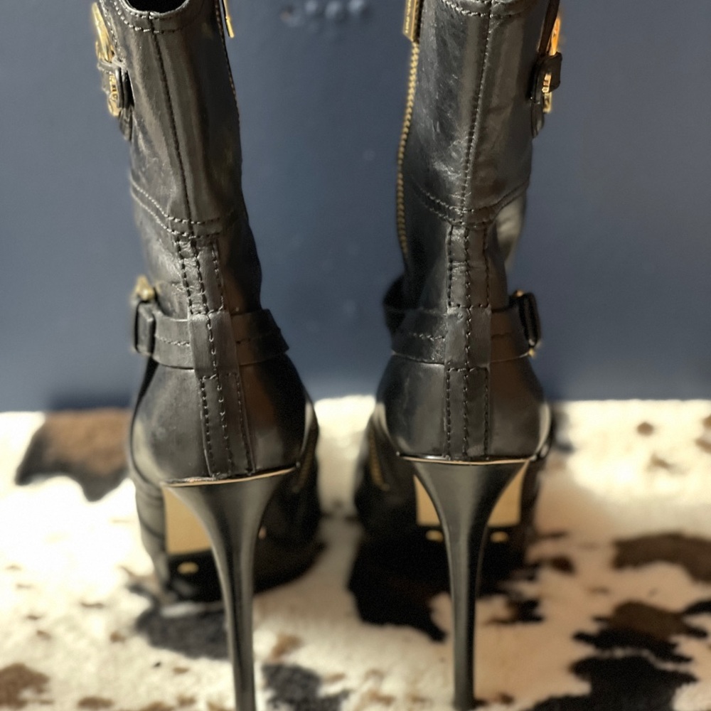 MICHAEL Michael Kors black heeled boots - Picture 4 of 5